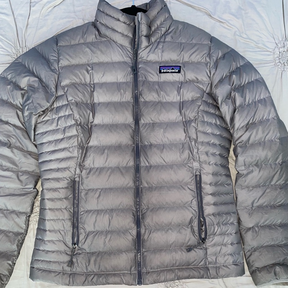 Grey Patagonia Puffer Jacket